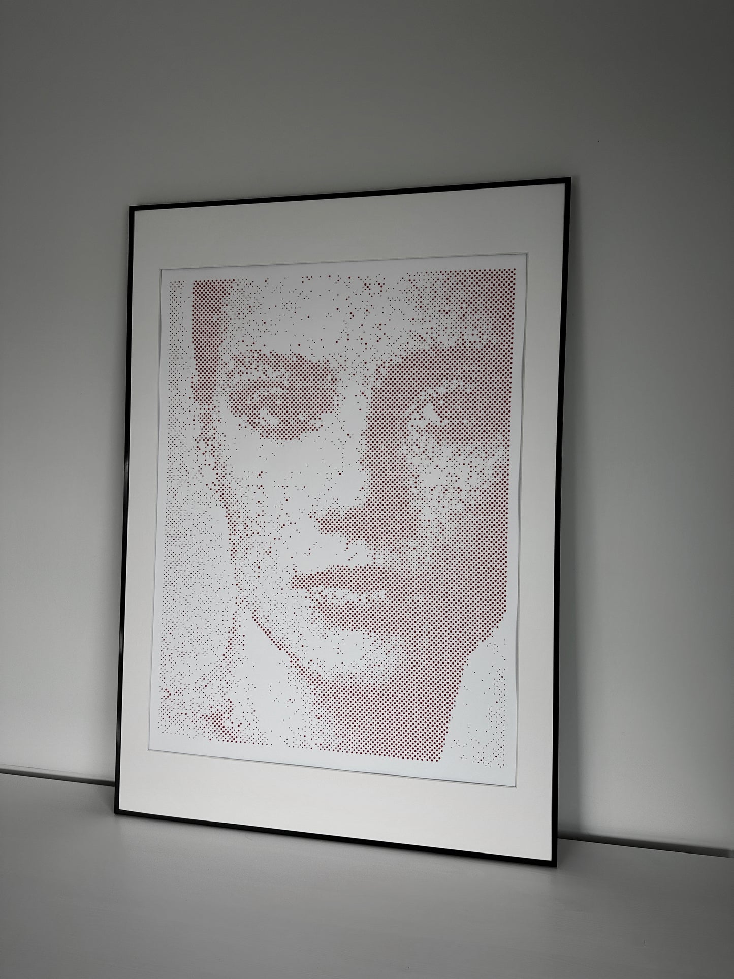 Original handmade portrait painting on wall – KARU Studio